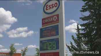 Gas prices drop across Simcoe County