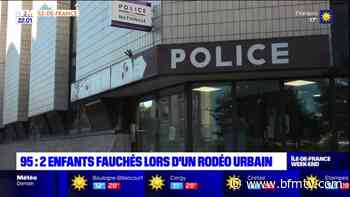 Pontoise: deux enfants fauchés lors d'un rodéo urbain, le suspect en garde à vue - BFMTV