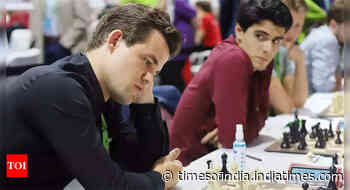 Chess Olympiad: Carlsen conquers N Macedonia veteran after a marathon - Times of India