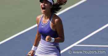 Raducanu wins marathon contest in sweltering Washington heat - Reuters.com