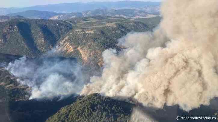 Hotter, drier weather causing increase in B.C. wildfire near Okanagan