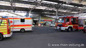 Feuerwehreinsatz in Asbach: Stapler brennt in Getränkemarkt - Kreis Neuwied - Rhein-Zeitung