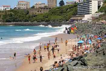Nouveaux drapeaux sur les plages : à Biarritz, pas de quoi chambouler surfeurs et baigneurs - Sud Ouest