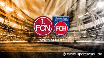 Live hören: 1. FC Nürnberg gegen 1. FC Heidenheim 1846 - 2. Bundesliga - Sportschau