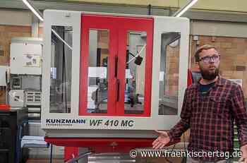Am Beruflichen Schulzentrum Forchheim gibt es mit der Kunzmann WF 410 MC eine neue Fräsmaschine - Fränkischer Tag