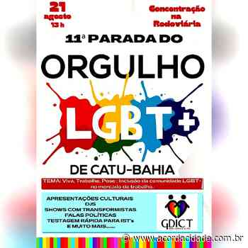 Parada do Orgulho LGBQIA+ volta a ser comemorada na cidade de Catu - Acorda Cidade