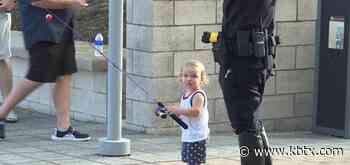 Community gathers for ‘Family Fish’ event to support College Station Police Department - KBTX