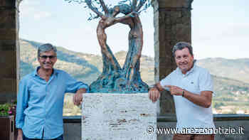 Inaugurata l'opera di Roggi "Himeros" - ArezzoNotizie