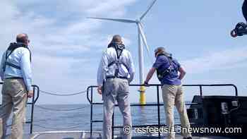 North Carolina governor visits Virginia to tour offshore wind project