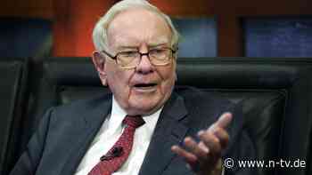 Obwohl Geschäfte gut laufen: Warren Buffetts Firma meldet Megaverlust - n-tv NACHRICHTEN
