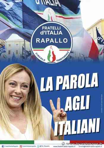 Rapallo: Fratelli d’Italia apre la campagna elettorale - LevanteNews.it