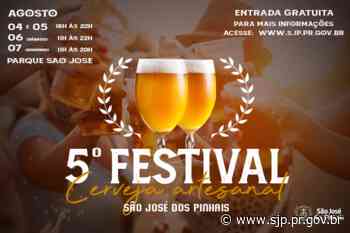 Festival de Cerveja Artesanal de São José dos Pinhais começa hoje (04) - sjp.pr.gov.br