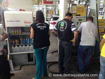 Operação em postos de combustíveis acontece em Brumado, Guanambi e Caetité - Destaque Bahia