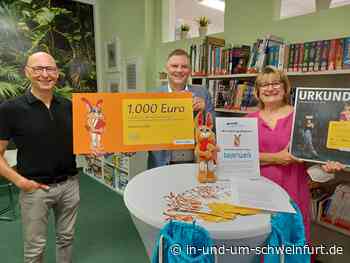 „Lesezeichen“ für die Stadtbibliothek Volkach: Bayernwerk Netz GmbH stiftet 1.000 Euro Preisgeld - Lokale Nachrichten aus Stadt und Landkreis Schweinfurt - SW1.News