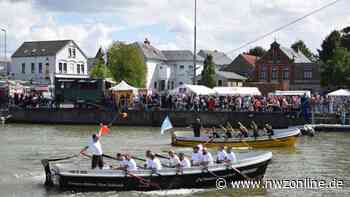 Binnenhafenfest Brake: Am Ende haben die „Tonnengeier“ beim Kutterpullen die Nase vorn - Nordwest-Zeitung