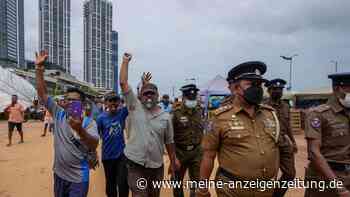 Protest in Sri Lanka gegen Notstand