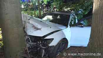 Unfall in Cloppenburg: Audi-Fahrer verliert mit 1,6 Promille die Kontrolle übers Auto - Nordwest-Zeitung