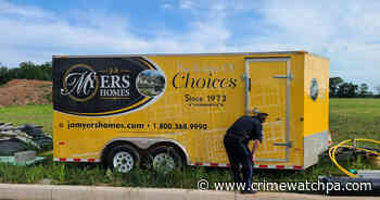 CASE: POLICE INVESTIGATING THEFTS AT CONSTRUCTION SITES - CUMBERLAND TOWNSHIP - ADAMS - crimewatchpa.com