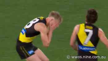 Tigers youngster devastated siren cruelly beats game-winning shot on goal - Wide World of Sports