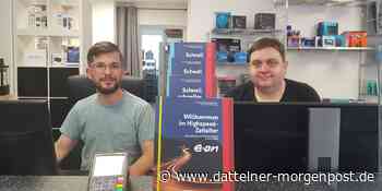 E.ON plakatiert Glasfaser-Offensive in Datteln: IT-Fachleute vor Ort beraten - Dattelner Morgenpost