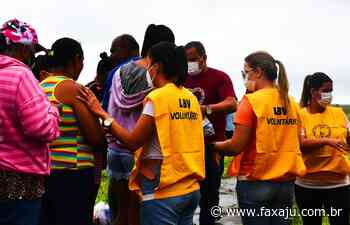 Zona rural de Capela recebe mais de 4 toneladas em alimentos entregues pela LBV - FaxAju