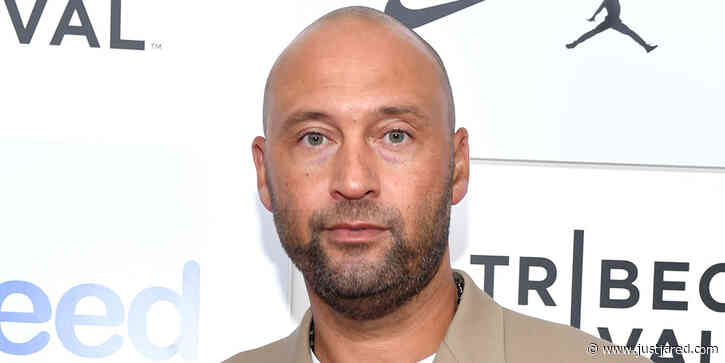 Derek Jeter Gets His Nail Painted by His Daughters in Rare Photo with His Three Kids