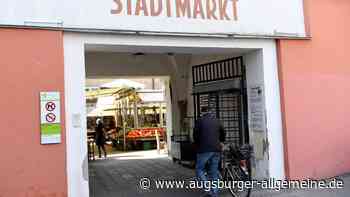 Augsburg will die Besucherinnen und Besucher am Stadtmarkt zählen