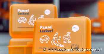 Abfallvermeidung in Aachen: 2000 Brotdosen für Erstklässler
