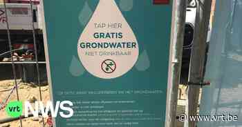 Aannemer stelt opgepompt grondwater van bouwwerf in Leuven gratis ter beschikking van publiek - VRT NWS