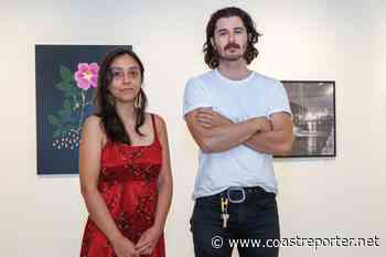 Reave Dennison and Laara Cerman at Gibsons Public Art Gallery - Coast Reporter