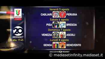 Pisa Brescia, la Coppa Italia in tv su Mediaset e in streaming - Mediaset Infinity