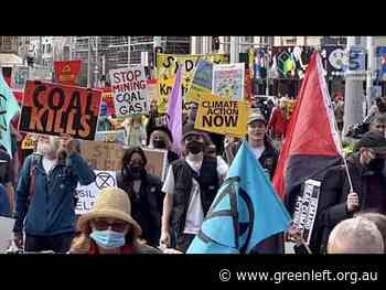 Sydney climate march: 43% cut to emissions by 2030 is not enough! - Green Left