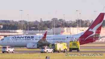 ‘Smoking engine’ grounds Qantas plane - news.com.au