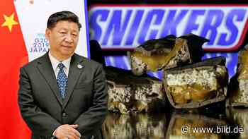 Werbung für Taiwan zurückgenommen: Snickers-Konzern kuscht vor China - BILD