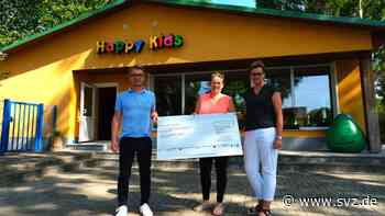 Spende von Christian Förster: Neue Kita „Happy Kids“ in Wittenberge erhält 500 Euro - svz – Schweriner Volkszeitung