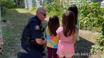 St. Paul police officer goes inside a house fire to save four kids