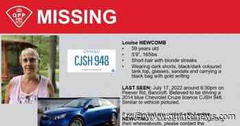 Bancroft OPP looking to locate missing woman - Quinte News