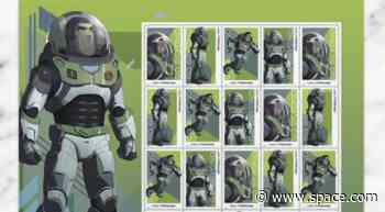 Buzz Lightyear blasts from 'Infinity to Forever' with these cool new U.S. Postal Service stamps