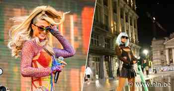 Met pruik en grote zonnebril: Paris Hilton verkende ook Brussel 'incognito' - Het Laatste Nieuws