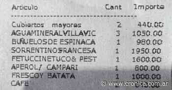 Comió en un restaurante de Buenos Aires, mostró el ticket en las redes y dejó una llamativa reflexión sobre... - Crónica