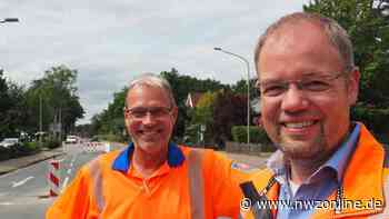 Ortsdurchfahrt Wardenburg: Straßensanierung liegt im Zeitplan - Nordwest-Zeitung