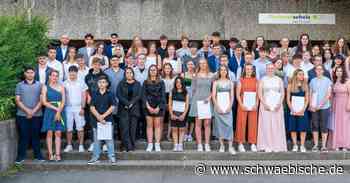 Werkrealschule Bad Wurzach feiert Abschluss der Klassen 9 und 10 - Schwäbische