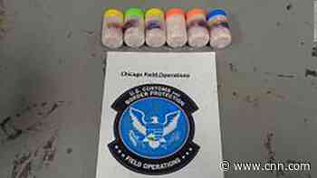 Customs and Border Protection seizes shipment of fentanyl hidden in pill bottles