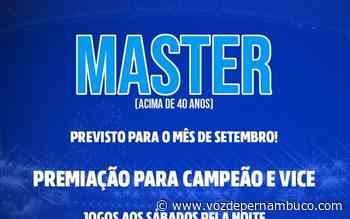Aberta as inscrições para 1ª Copa Carpina Master Fut7 - Voz de Pernambuco