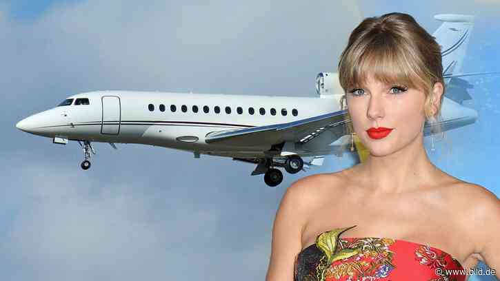 Taylor Swift ist größte Privatjet-Sünderin: Was sie dazu sagt! - BILD