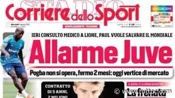 Corriere dello Sport: "A Crotone vince solo la fiducia" - Tutto Lega Pro