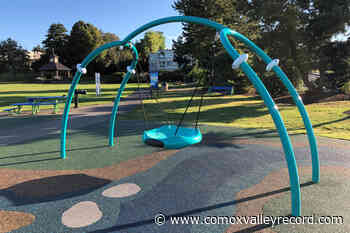 Comox Marina Park playground is swinging again - Comox Valley Record