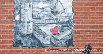 Stunning Banksy-esque artwork appears on Humberston tea room - Grimsby Live