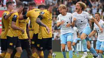 Dresden feiert ersten Saisonsieg - 1860 und Saarbrücken weiter schadlos - Hattrick in Meppen - kicker