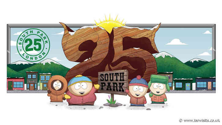 There will be a South Park pop-up store in Soho for three days